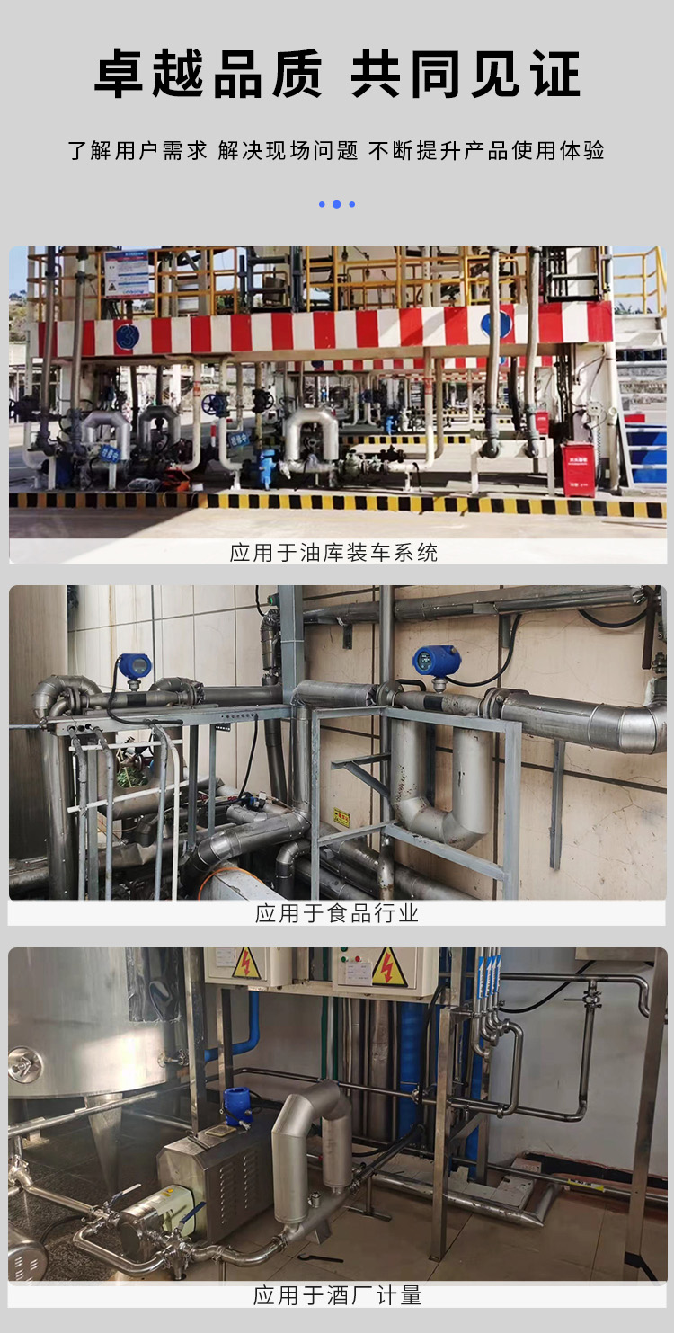 防爆質量流量計現場安裝使用圖