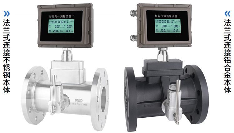 液化氣流量計材質分類圖
